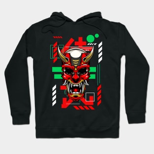 Samurai - Ronin Mask Illustration Hoodie